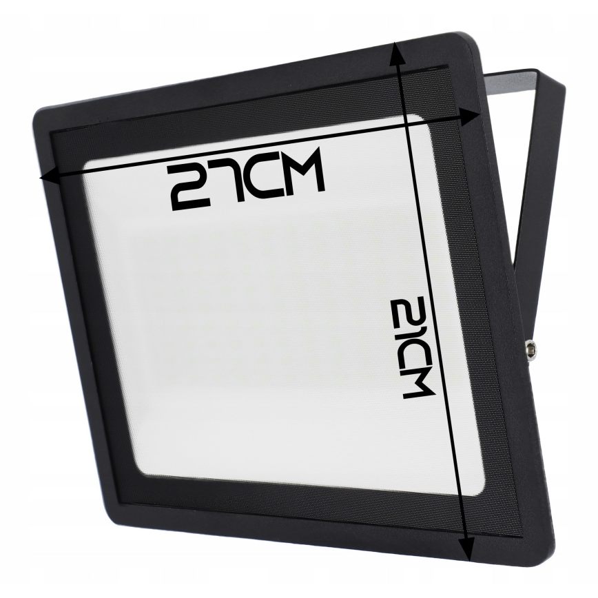 Āra LED prožektors LED/100W/230V 4500K IP65 melns