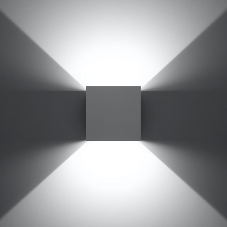 Āra LED sienas gaismeklis LUCA LED/6W/230V IP54