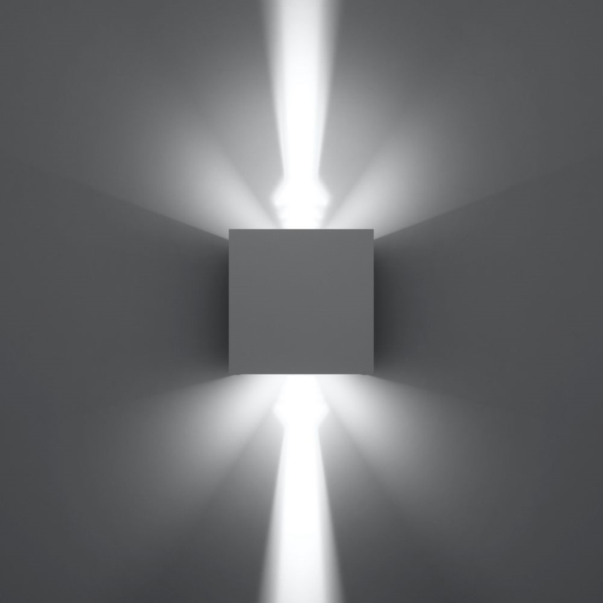 Āra LED sienas gaismeklis LUCA LED/6W/230V IP54