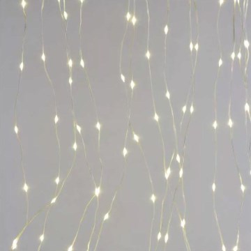 Āra LED virtene 240xLED/8 režīmi 6,7 m IP44 silti balta