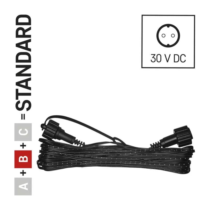 Āra pagarinātāja vads ķēžu savienošanai 10 m IP44