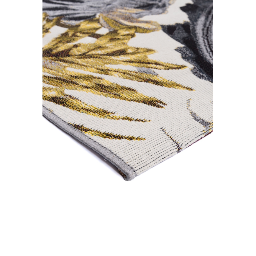 Āra paklājs CAPPUCCINO 120x180 cm zeltains/pelēks