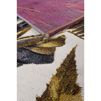 Āra paklājs CAPPUCCINO 120x180 cm zeltains/pelēks