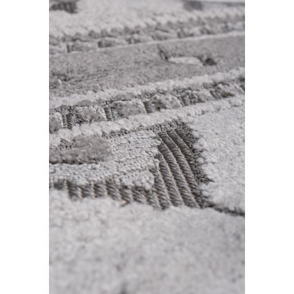 Āra paklājs CHIARA 120 cm pelēks