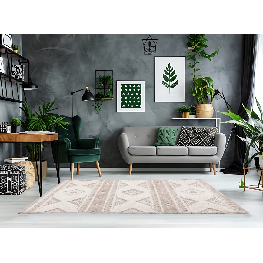 Āra paklājs CHIARA 160x230 cm bēšs