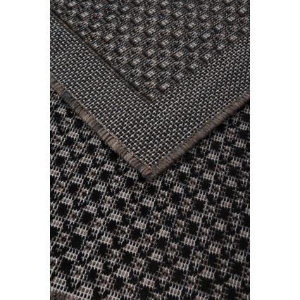 Āra paklājs EXPRESS NEW OUTDOOR 120x160 cm antracīts/brūns