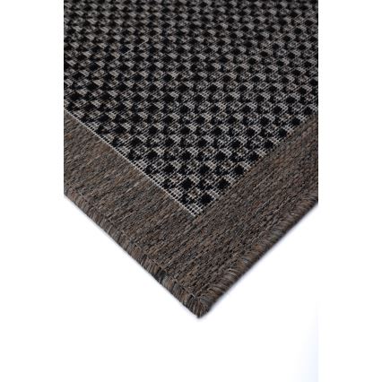 Āra paklājs EXPRESS NEW OUTDOOR 160x220 cm antracīts/brūns