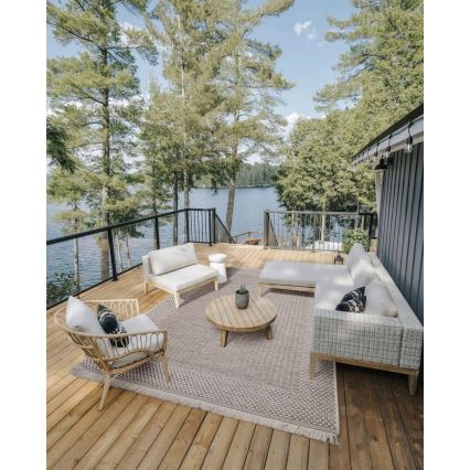 Āra paklājs ORIA 160x220 cm bēšs