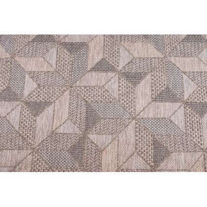 Āra paklājs ORIA 70x140 cm pelēks/bēšs