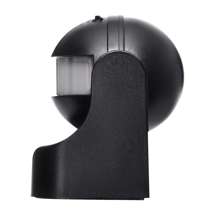 Āra PIR kustības sensors B 180° 1200W/230V IP44 melns