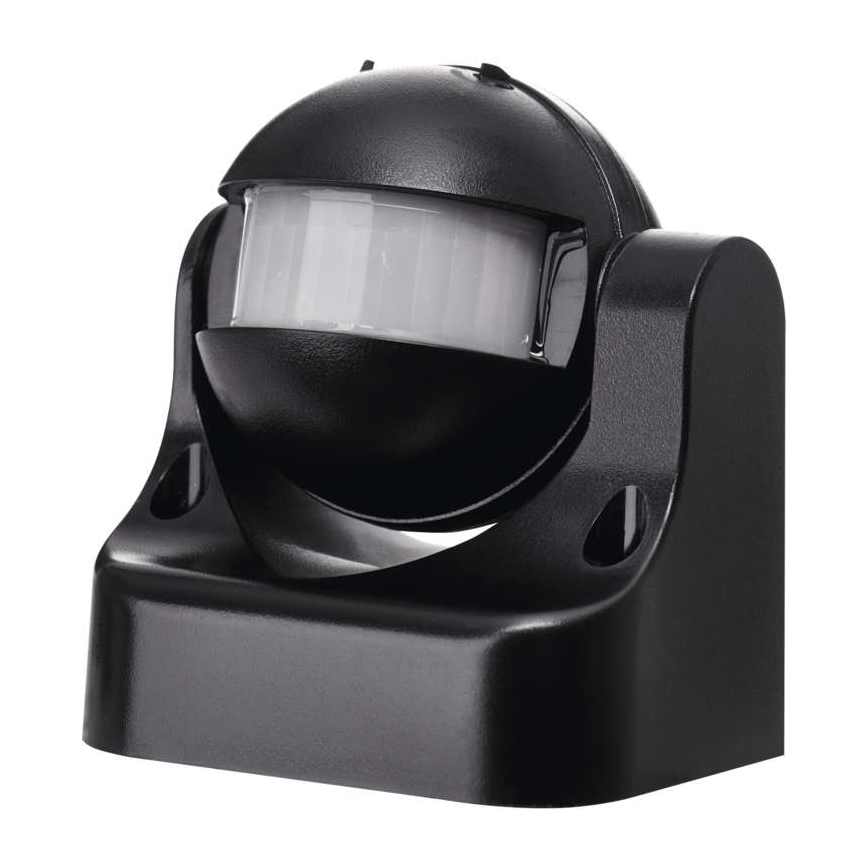 Āra PIR kustības sensors B 180° 1200W/230V IP44 melns