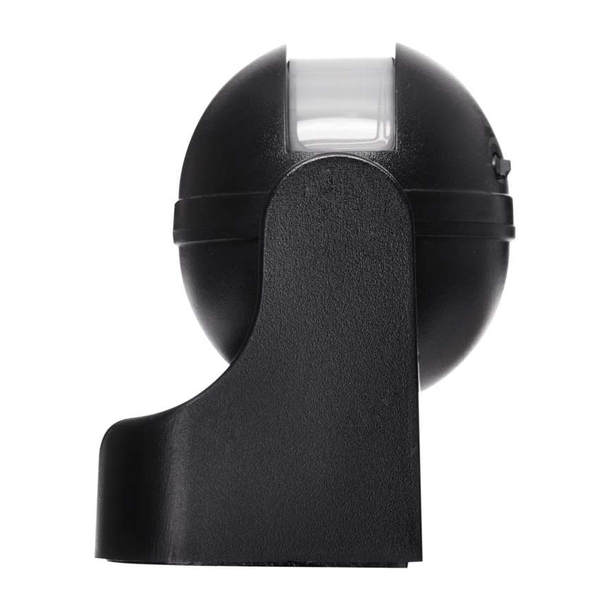 Āra PIR kustības sensors B 180° 1200W/230V IP44 melns