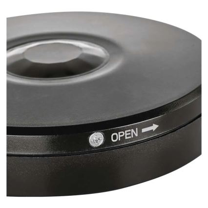 Āra PIR kustību un krēslas sensors 2000W/230V IP65, melns