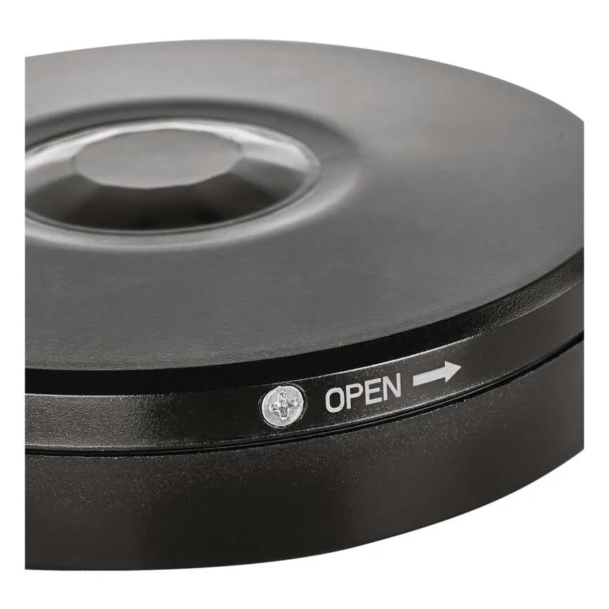 Āra PIR kustību un krēslas sensors 2000W/230V IP65, melns