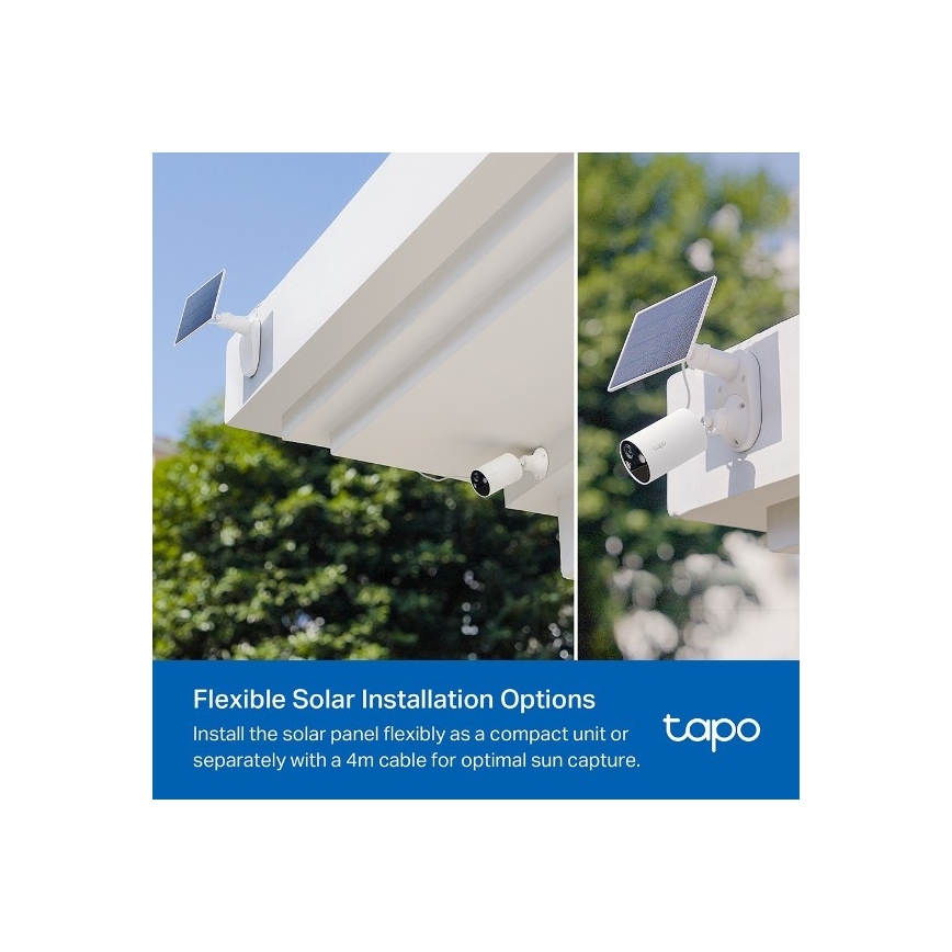 Āra saules darbināta kamera IP65 Wi-Fi