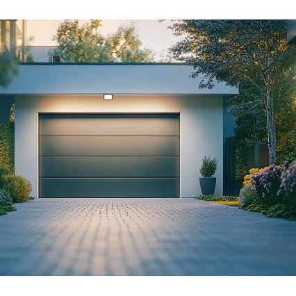 Āra saules enerģijas prožektors ar sensoru LED/30W/6,4V 4000K IP65 6000 mAh + tālvadības pults