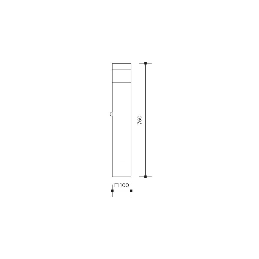 Āra sensora lampa GARD 1xE14/60W/230V IP44