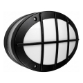 Āra sienas gaismeklis GALLUN 1xE27/60W/230V IP54 melns