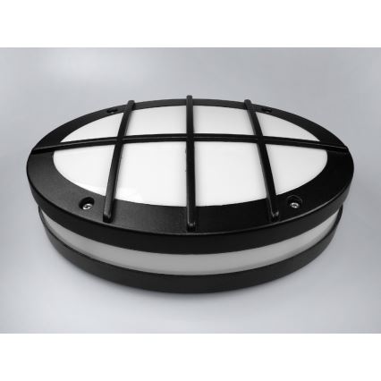 Āra sienas gaismeklis GALLUN 1xE27/60W/230V IP54 melns