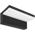 Āra sienas gaismeklis HESTIO LED/9W/230V 4000K IP44 melns