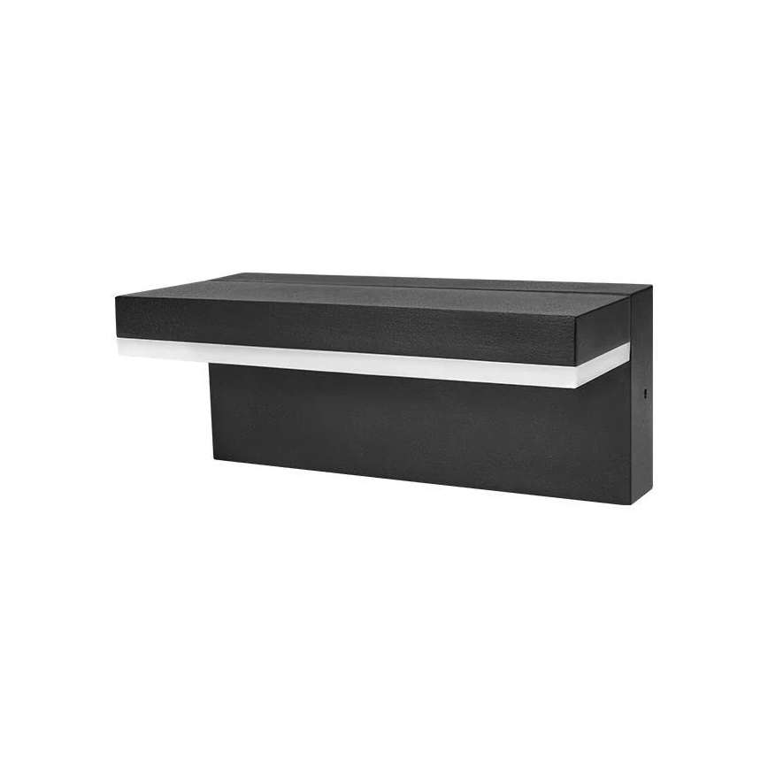 Āra sienas gaismeklis HESTIO LED/9W/230V 4000K IP44 melns