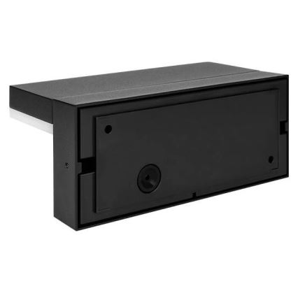 Āra sienas gaismeklis HESTIO LED/9W/230V 4000K IP44 melns