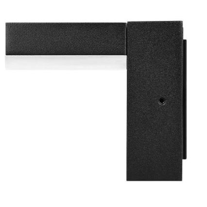 Āra sienas gaismeklis LED/9W/230V 4000K IP44 melns