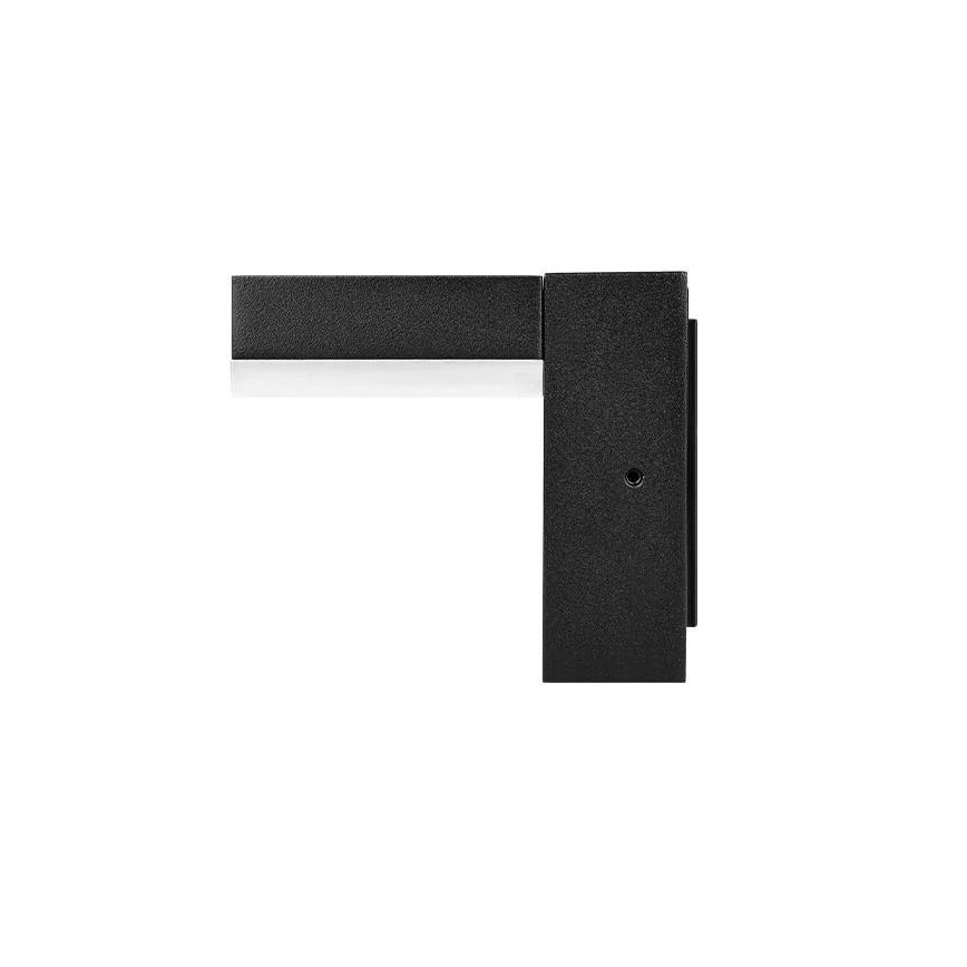 Āra sienas gaismeklis LED/9W/230V 4000K IP44 melns