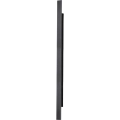 Āra sienas gaismeklis WOW LED/20W/230V 3000/4000/6000K 120 cm IP54 melns