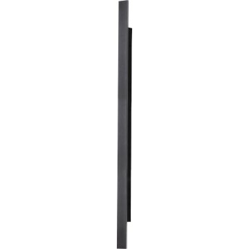 Āra sienas gaismeklis WOW LED/20W/230V 3000/4000/6000K 120 cm IP54 melns
