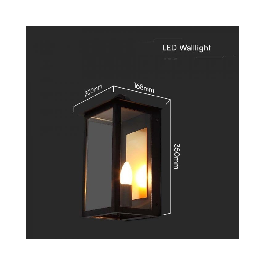 Āra sienas lampa 1xE14/30W/230V IP65