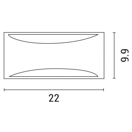 Āra sienas lampa 1xE27/10W/230V IP54 melna