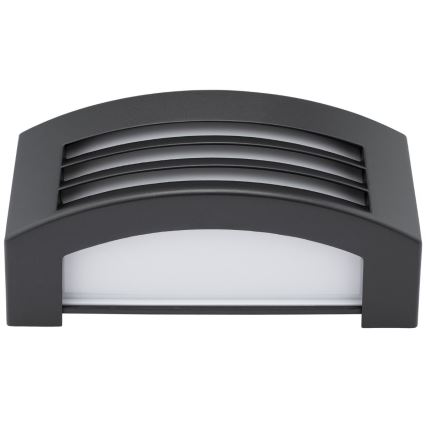 Āra sienas lampa 1xE27/14W/230V IP54 melna