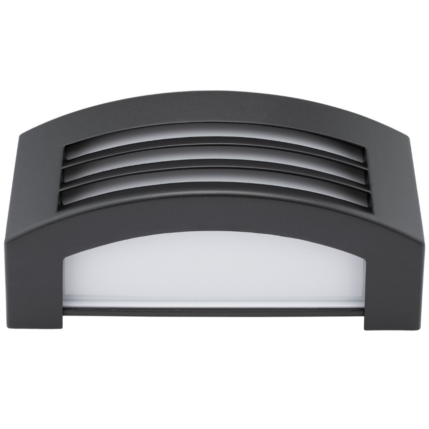 Āra sienas lampa 1xE27/14W/230V IP54 melna