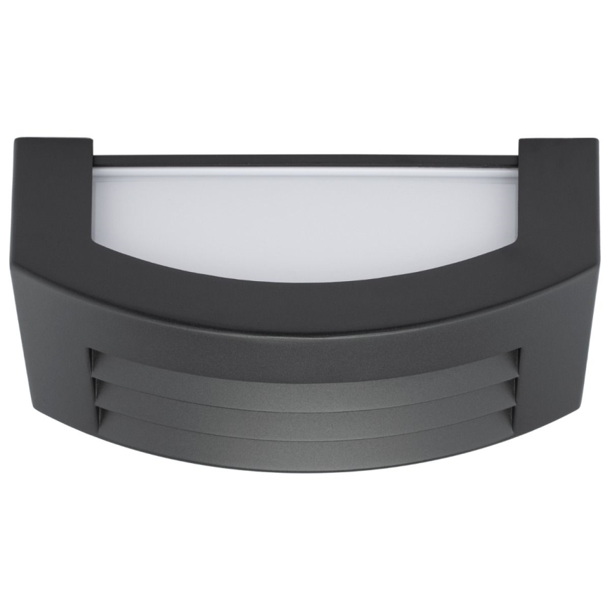 Āra sienas lampa 1xE27/14W/230V IP54 melna