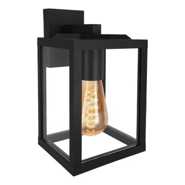 Āra sienas lampa 1xE27/40W/230V IP54 melna