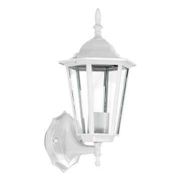 Āra sienas lampa 1xE27/60W/230V IP44 balta
