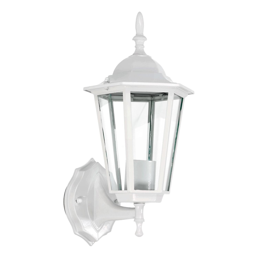 Āra sienas lampa 1xE27/60W/230V IP44 balta