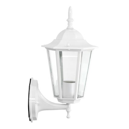 Āra sienas lampa 1xE27/60W/230V IP44 balta