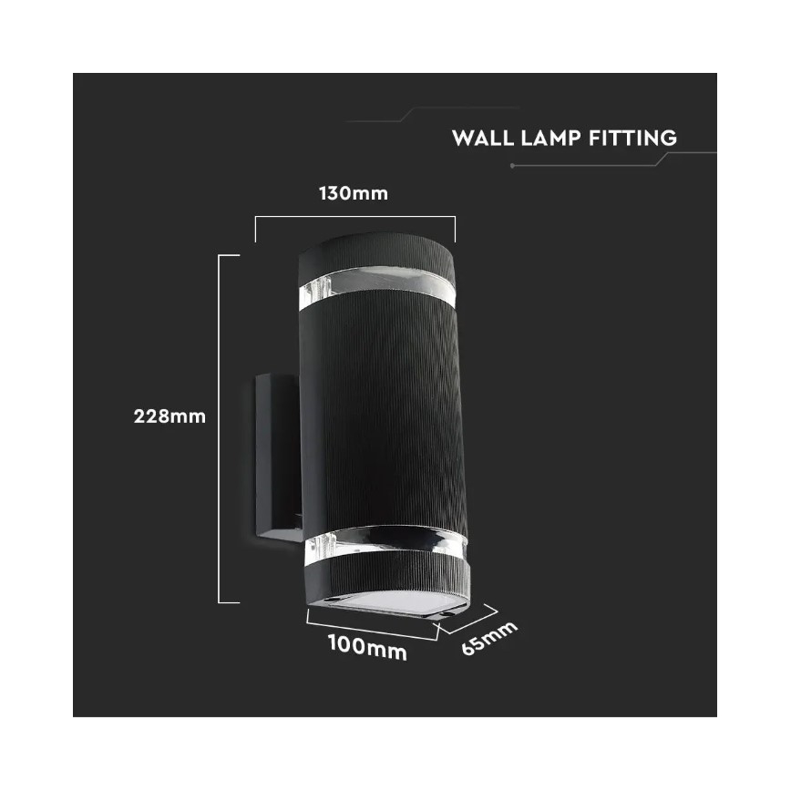 Āra sienas lampa 2xE27/60W/230V IP44