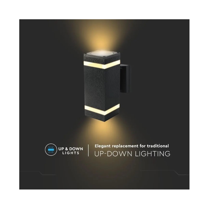 Āra sienas lampa 2xE27/60W/230V IP44