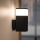 Āra sienas lampa ar kontaktligzdu DASTEN 1xG9/11W/230V IP44 melna