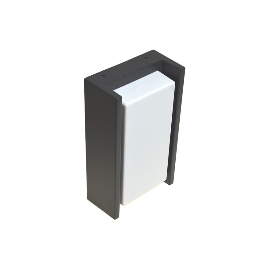 Āra sienas lampa ARAGO 1xE27/60W/230V antracīta