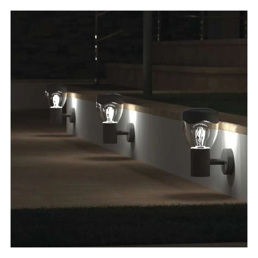 Āra sienas lampa ARTEO 1xE27/15W/230V IP44
