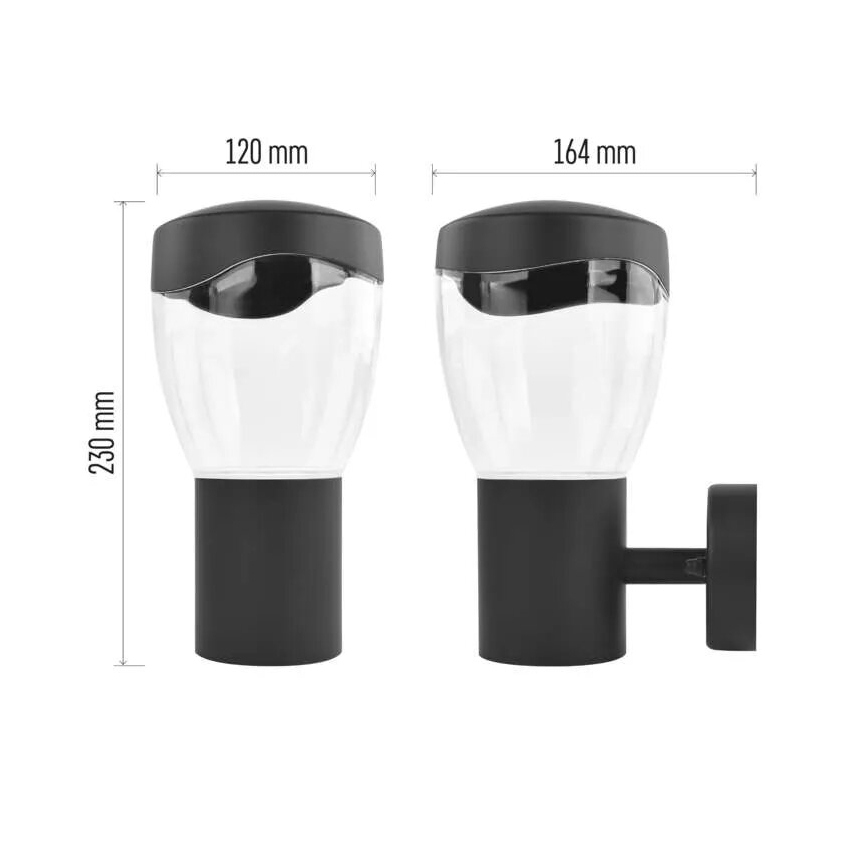 Āra sienas lampa ARTEO 1xE27/15W/230V IP44