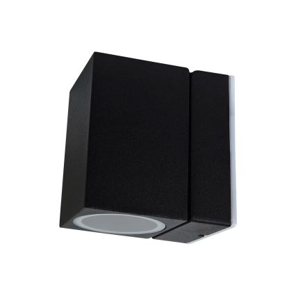 Āra sienas lampa BOSTON 1xGU10/10W/230V IP44 melna