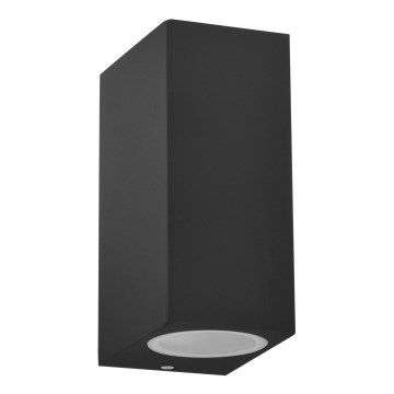 Āra sienas lampa BOSTON 2xGU10/10W/230V antracīta
