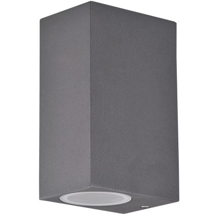 Āra sienas lampa BOSTON 2xGU10/10W/230V antracīta