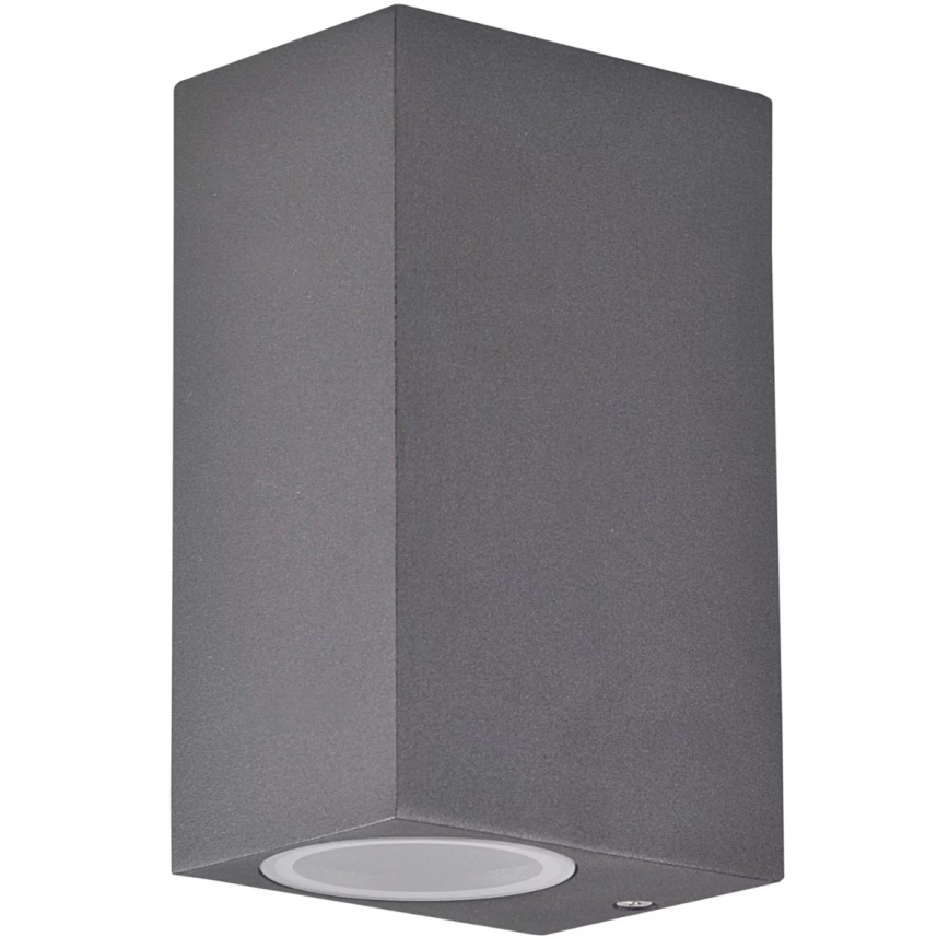 Āra sienas lampa BOSTON 2xGU10/10W/230V antracīta