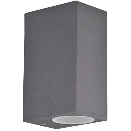 Āra sienas lampa BOSTON 2xGU10/10W/230V antracīta